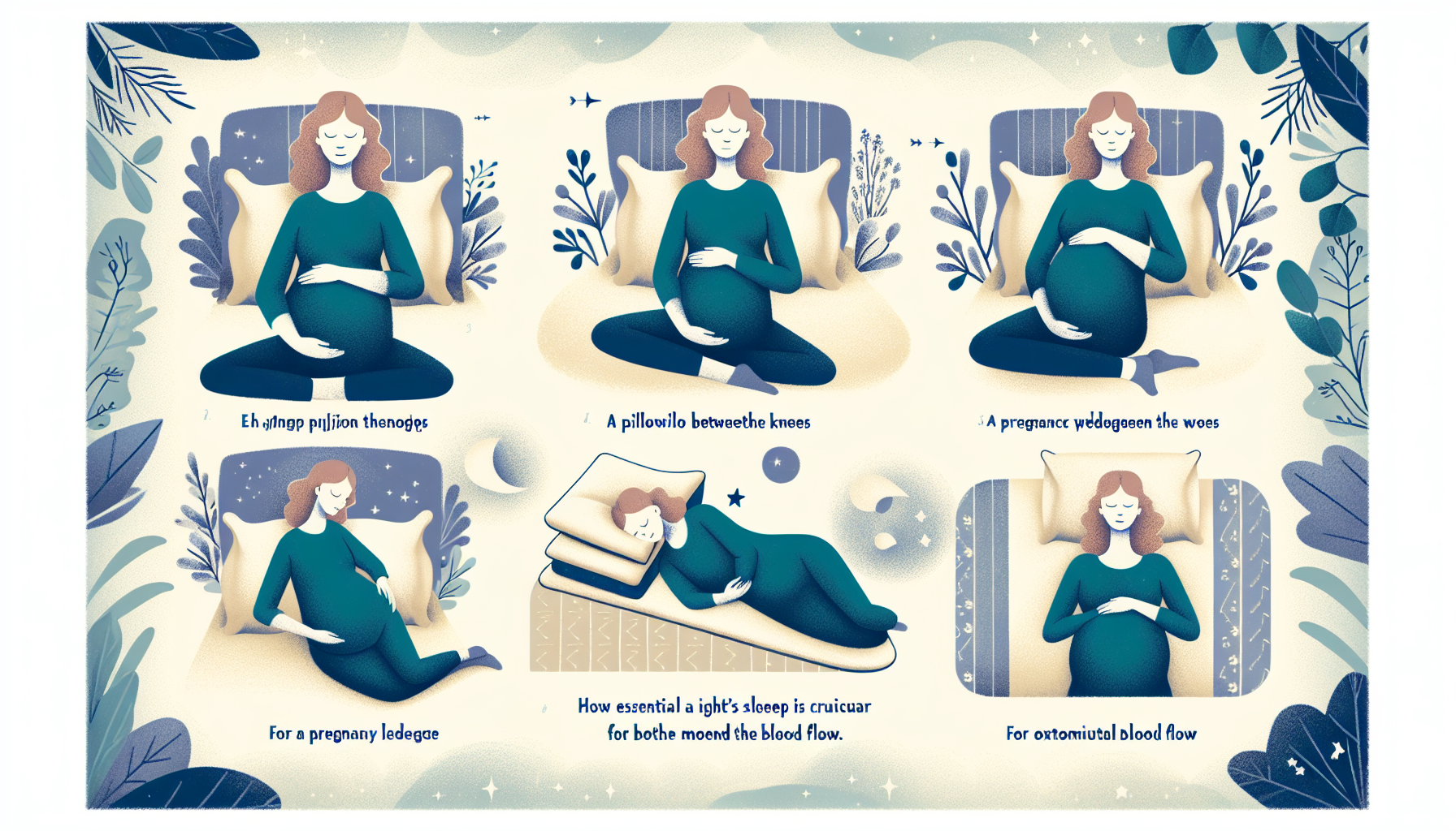 découvrez nos conseils pour bien dormir pendant la grossesse et profiter d'un sommeil réparateur, afin de préserver votre santé et celle de votre bébé.